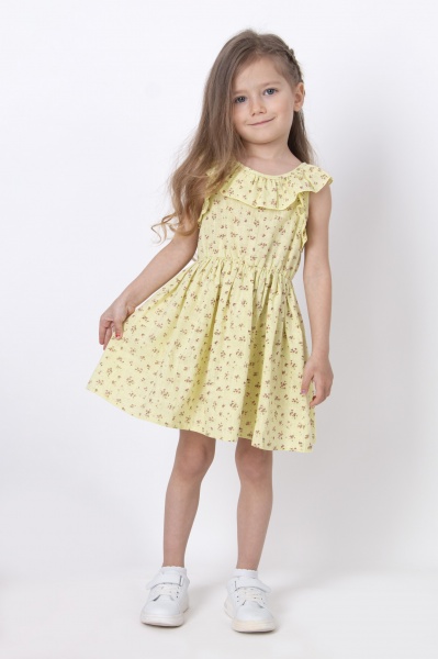 Платье Mevis 02 р.104 желтый 