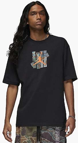Футболка Nike M J UNDFTD TEE DX4304-010 р.S чорний