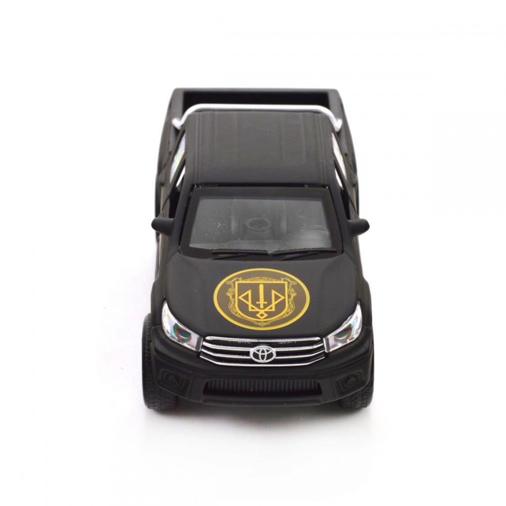 Автомодель TechnoDrive 1:32 серії Шеврони Героїв Toyota Hilux Спартан KM6118