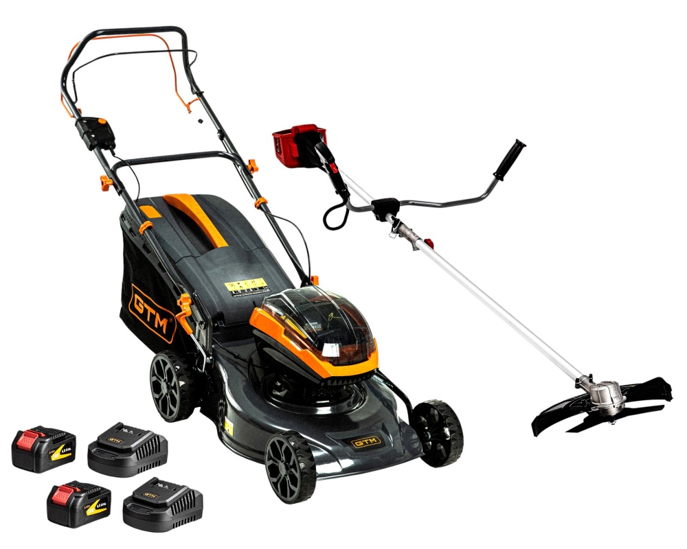 Газонокосарка акумуляторна GTM BLM48-SP+BC36/340BL_PROMO
