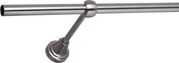 Карниз Gardinia Ally одинарный наборной d16 мм 200 см имитация стали 