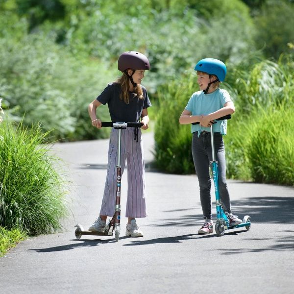 Самокат Micro Sprite LED блакитний 