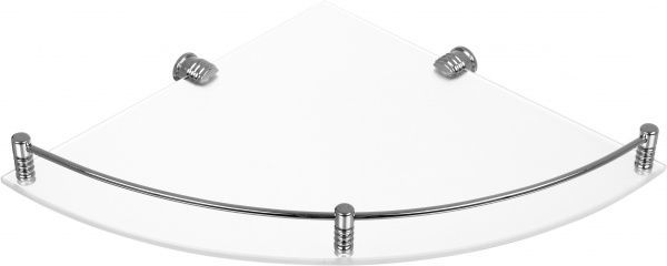 Полочка стеклянная МТ ПУОМ 300х300 мм 