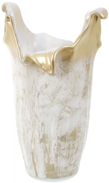 Ваза Antonio Tammaro Marmo 37 см золотая 