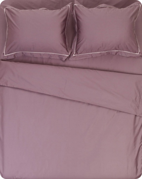 Комплект постільної білизни Solid 2 бузковий La Nuit 