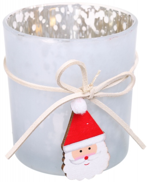 Подсвечник Christmas time 7,5x7,5x8 см