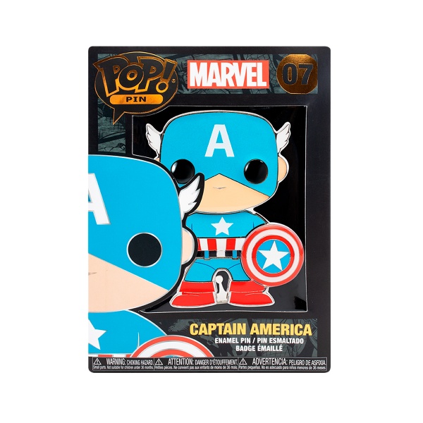Фігурка Funko Pop! Пін серії Marvel Капітан Америка MVPP0008 