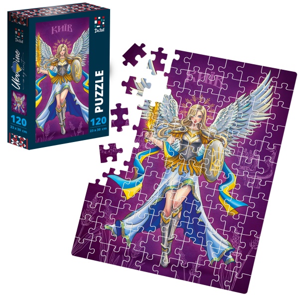 Пазлы картонные De.tail Киев DT100-17