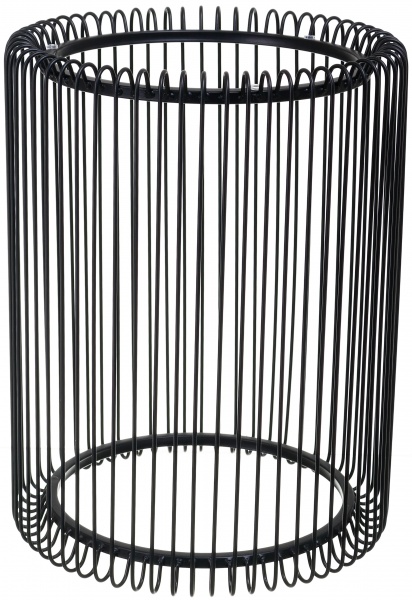 Стол журнальный KARE Design Wire Marble черный 46х45х45 см 