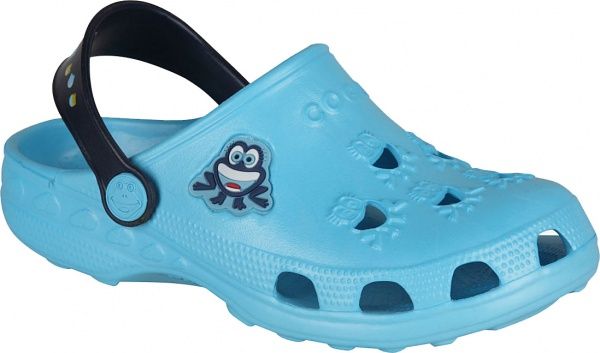 Сабо Coqui Little Frog 8701-100-1821 р. 25-26 голубой