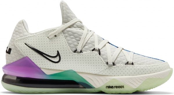 Кроссовки Nike LEBRON XVII LOW CD5007-005 р.US 7,5 белый