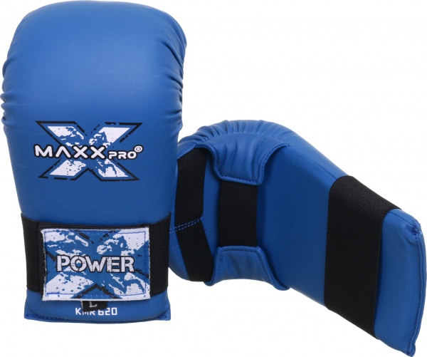 Перчатки для карате MaxxPro KMR-620 Loz синий