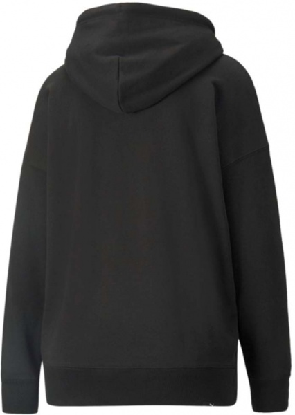 Джемпер Puma DOWNTOWN RELAXED HOODIE 53358301 р. XS чорний