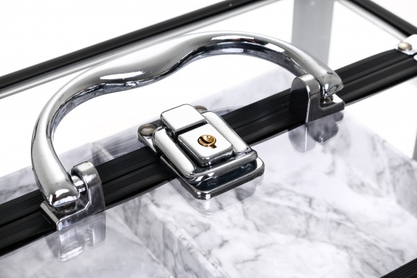 Кейс Visage 25x18x18 см прозорий прозорий 