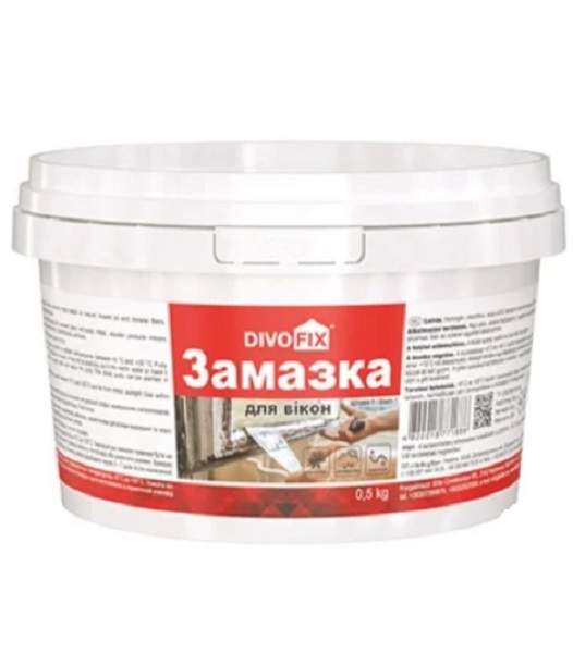 Замазка для вікон Elite Construction ущільнююча Штрих-1