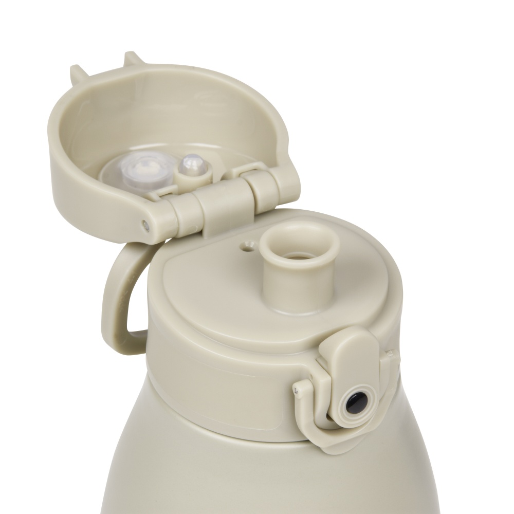 Термопляшка Uzspace Gradual 600 мл Desert бежево-сіра