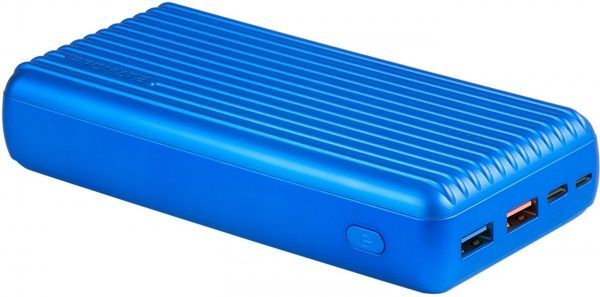 Універсальна мобільна батарея Promate Titan-30 30000 mAh blue (titan-30.blue) 