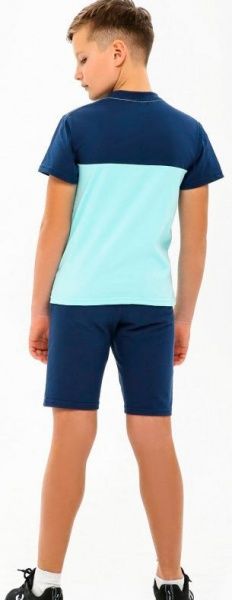 Футболка для хлопчика Smil .110551 р.116 сіро-синій 