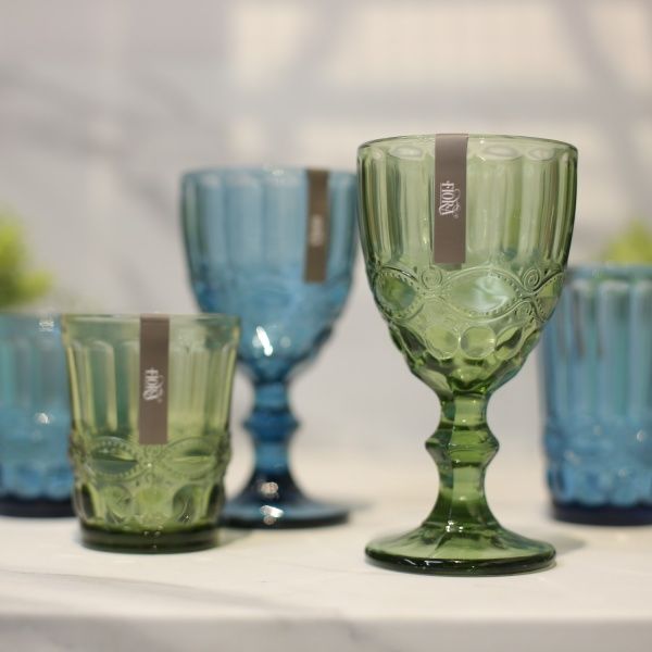 Склянка низька Vintage зелений 250 мл Fiora 