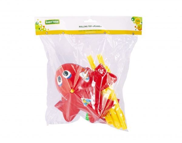 Іграшка-каталка Baby Team Літачок в асортименті 8661