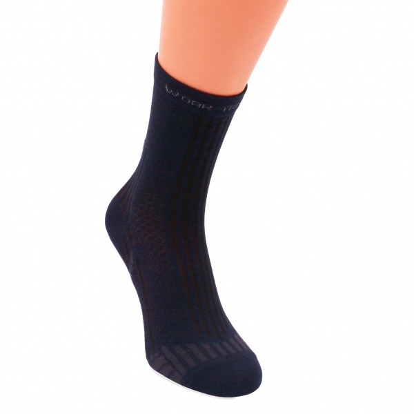 Шкарпетки чоловічі Work trekking робочі трекінгові Lite trekking темно-сірі р.27