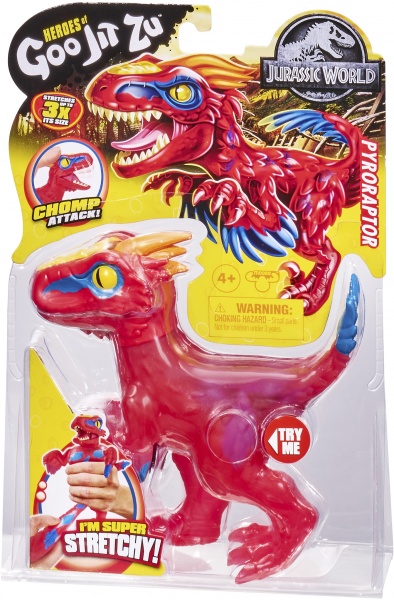 Игрушка-тянучка GooJitZu Юрский период Пирораптор (GOJ41305) 