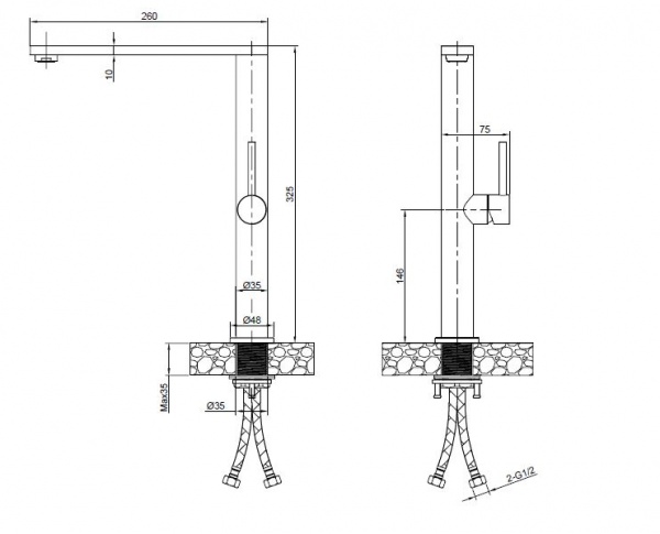Смеситель для кухни Mixxen GRIF MXIN0645