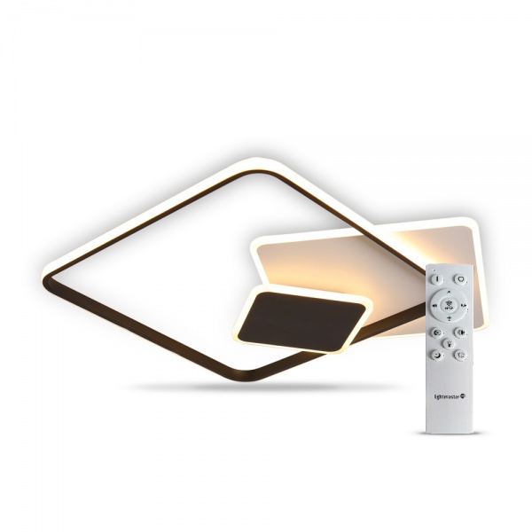 Светильник настенно-потолочный LightMaster NOIRBLANC белый с черным 3000-6500 К CE2310 75W