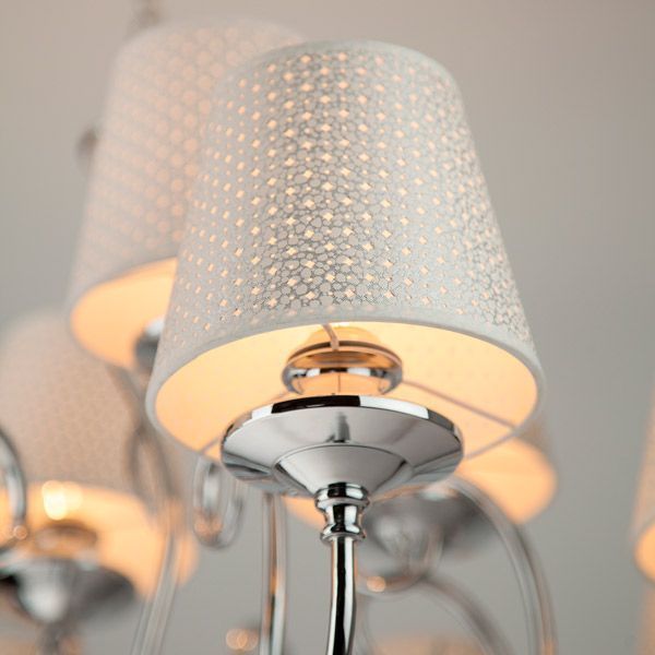 Люстра підвісна Strotskis Fresa 12x40 Вт E14 хром 70068/12 