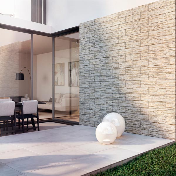 Плитка Cerrad Rockford bianco 15x45 