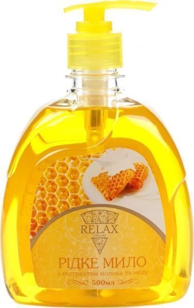 Мыло жидкое Relax С экстрактом меда и молока 500 мл