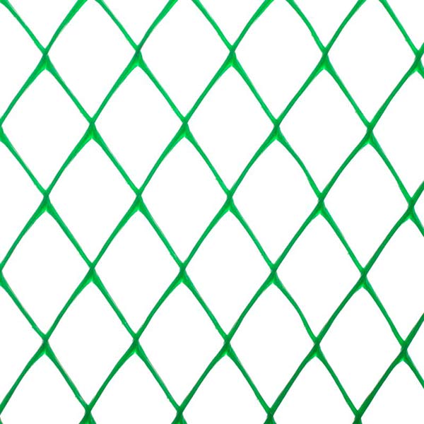 Сетка Клевер декоративная ромб 30х30/1,5х20 зеленая