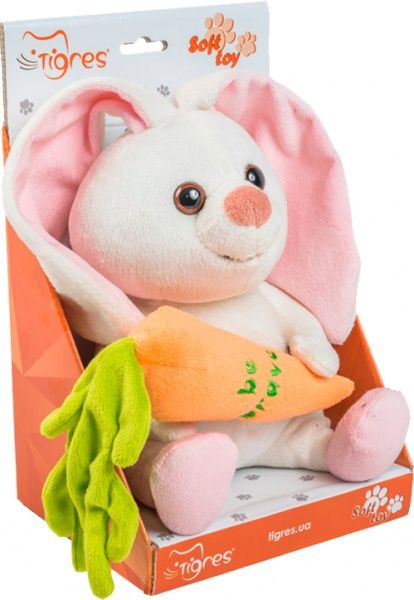 Мягкая игрушка Тигрес Зайчик Be Brave 22 см