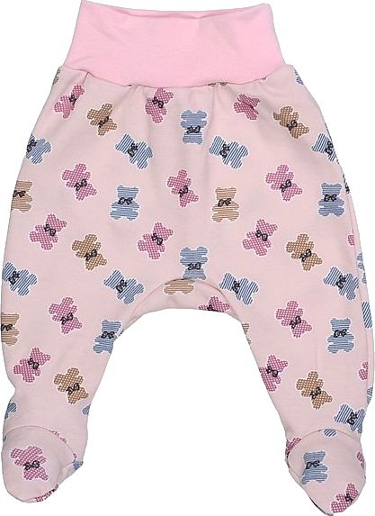 Ползунки детские Татошка 62 розовый с рисунком 03607розмш 