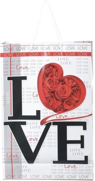 Пакет подарунковий Св. Валентин