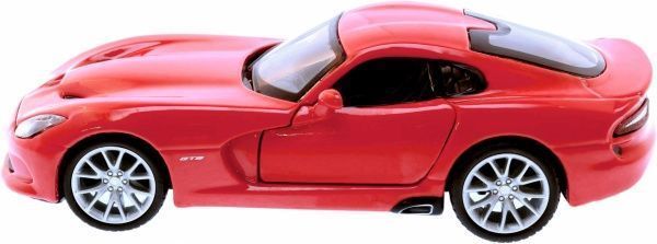 Автомодель Bburago 1:32 Dodge SRT Viper GTS2013 красный 18-43033