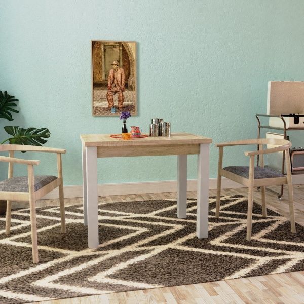 Стіл-трансформер Art in Head Фаст дуб сонома/білий 