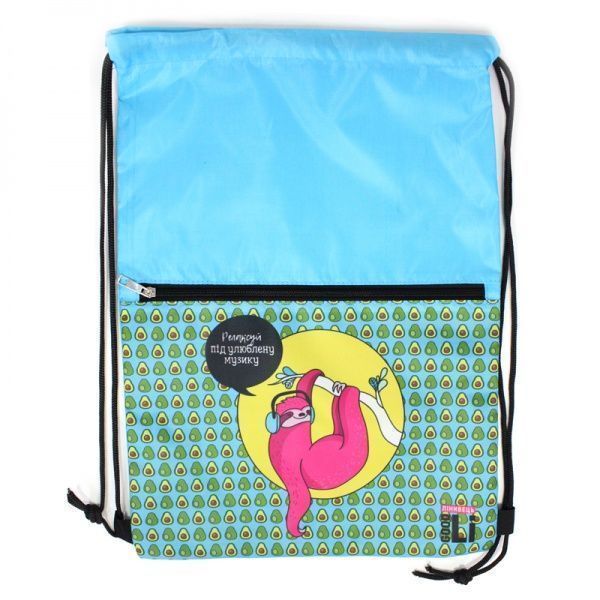 Сумка для взуття Лінивець слухає музику 978979 Leader