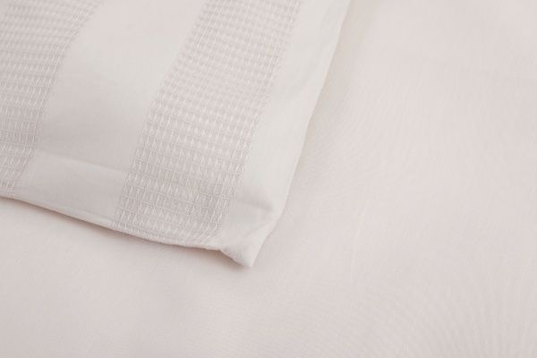 Комплект постельного белья Emboss 2 бежевый Sesli Tekstil 