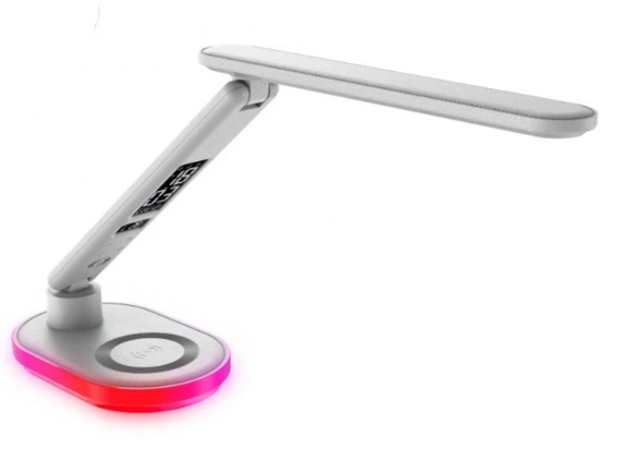 Настольная лампа офисная Intelite 24 Вт белый 1-IDL-24W-RGBW