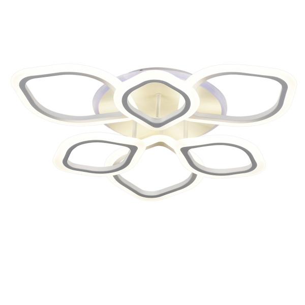 Люстра светодиодная Victoria Lighting с пультом д/у 117 Вт белый Begonia/PL6 