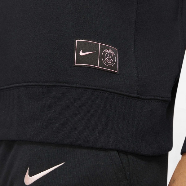 Джемпер Nike PSG M NSW CLUB CRW FT CW0549-010 р. L чорний