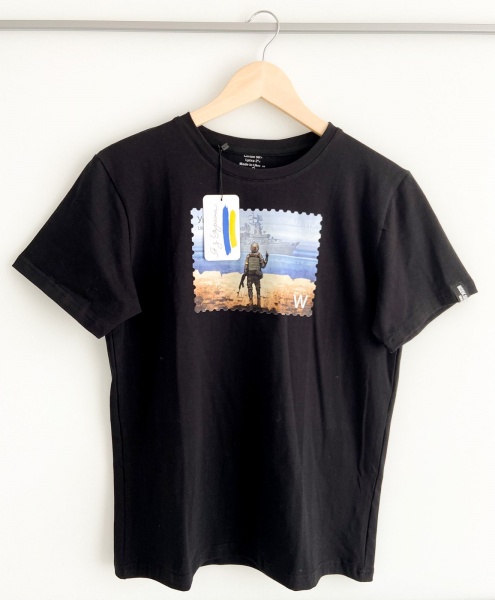 Футболка Марка 1 Корабель р.M чорний