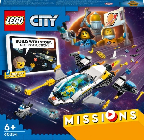 Конструктор LEGO City Космическая миссия для исследования Марса 60354