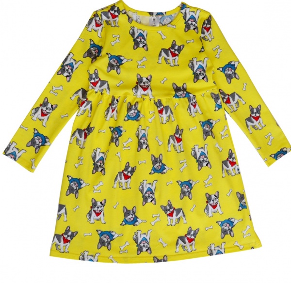 Платье Роза 221203 р.86 желтый 