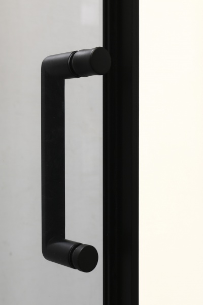 Огородження душове EGO Wave Black 1200х900х2000 мм 