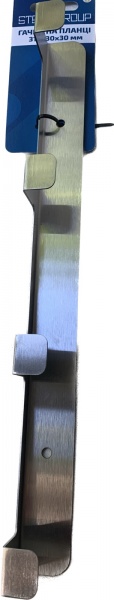 Планка с крючками Steelgroup 313х30х30 мм SG-829