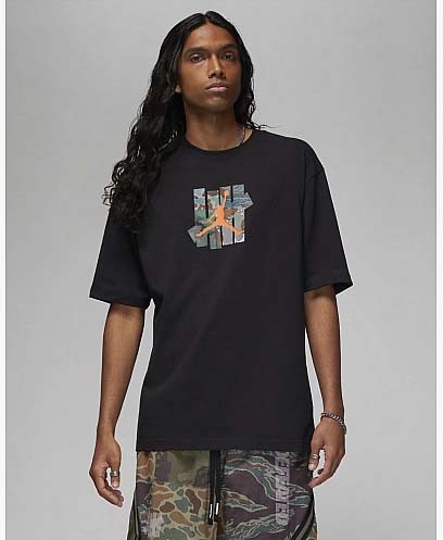 Футболка Nike M J UNDFTD TEE DX4304-010 р.S чорний