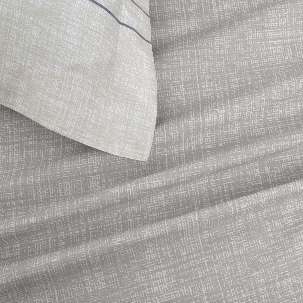 Комплект постільної білизни Bernarda 2 сірий Luoca Patisca