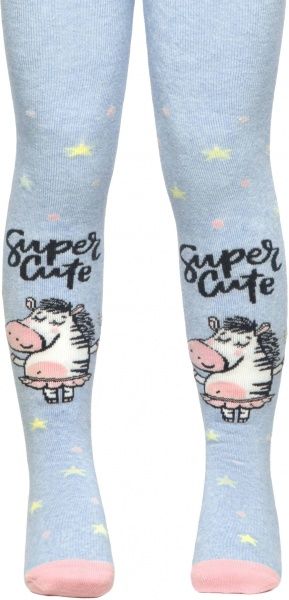 Колготки дитячі Conte-Kids CK SOF-TIKI 7С-38СП 521 р.104-110 світло-блакитний 